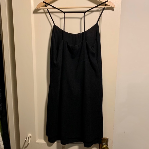 Black TopShop Slip Dress - Picture 2 of 5